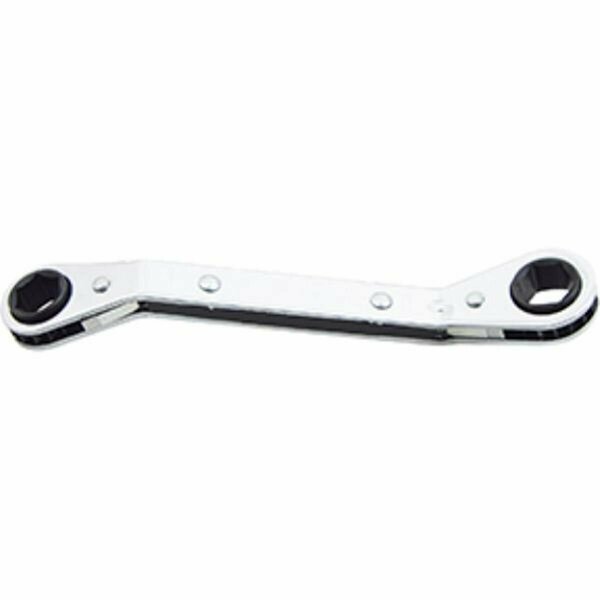 Lang 0.5 x 0.56 in. 6-Point Offset Ratchet Box Wrench LNG-ROW-1618